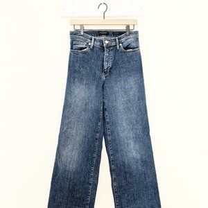 BANANA REPUBLIC Wide Leg High Rise Jeans Size 27